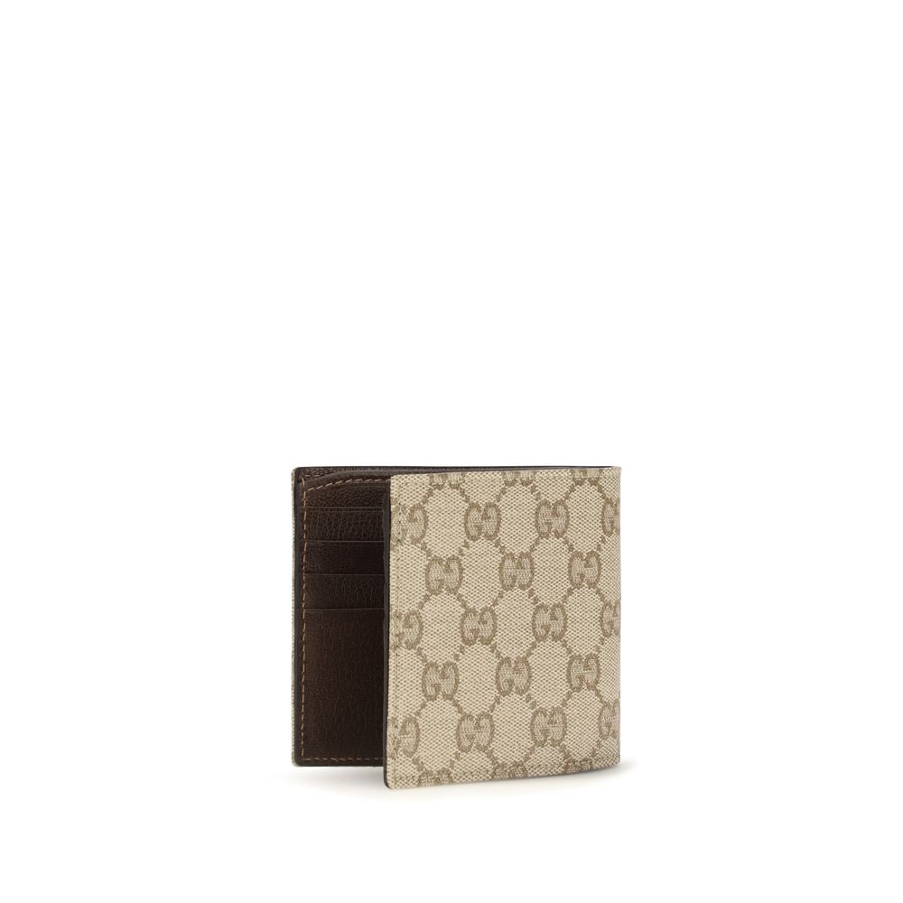 Gucci Beige Cotton Wallet