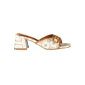 Laura Biagiotti Beige Polyurethane Women's Sandal