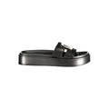 Laura Biagiotti Nero Polyurethane Women's Sandal