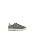 Axel Arigato Gray Calf Leather Bos Taurus Low Top Sneakers