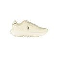 U.S. POLO ASSN. White Polyurethane Women's Sneaker