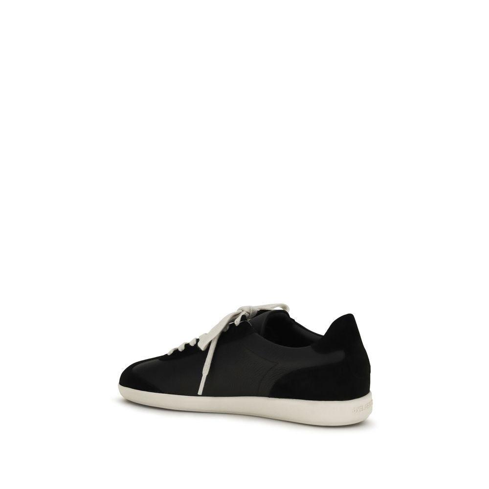 Axel Arigato Black Calf Leather Bos Taurus Athletic Sneakers