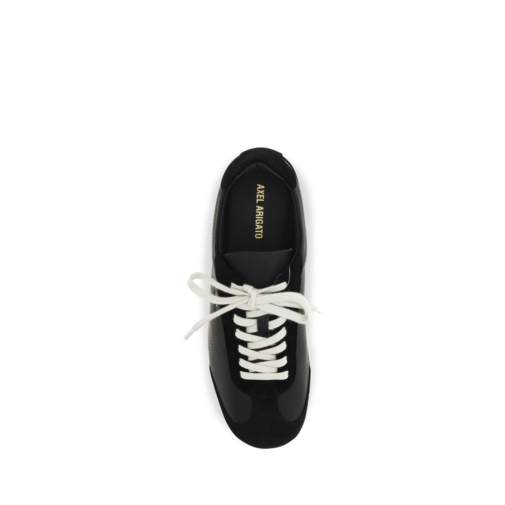 Axel Arigato Black Calf Leather Bos Taurus Athletic Sneakers