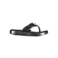 Laura Biagiotti Black Polyurethane Women's Sandal