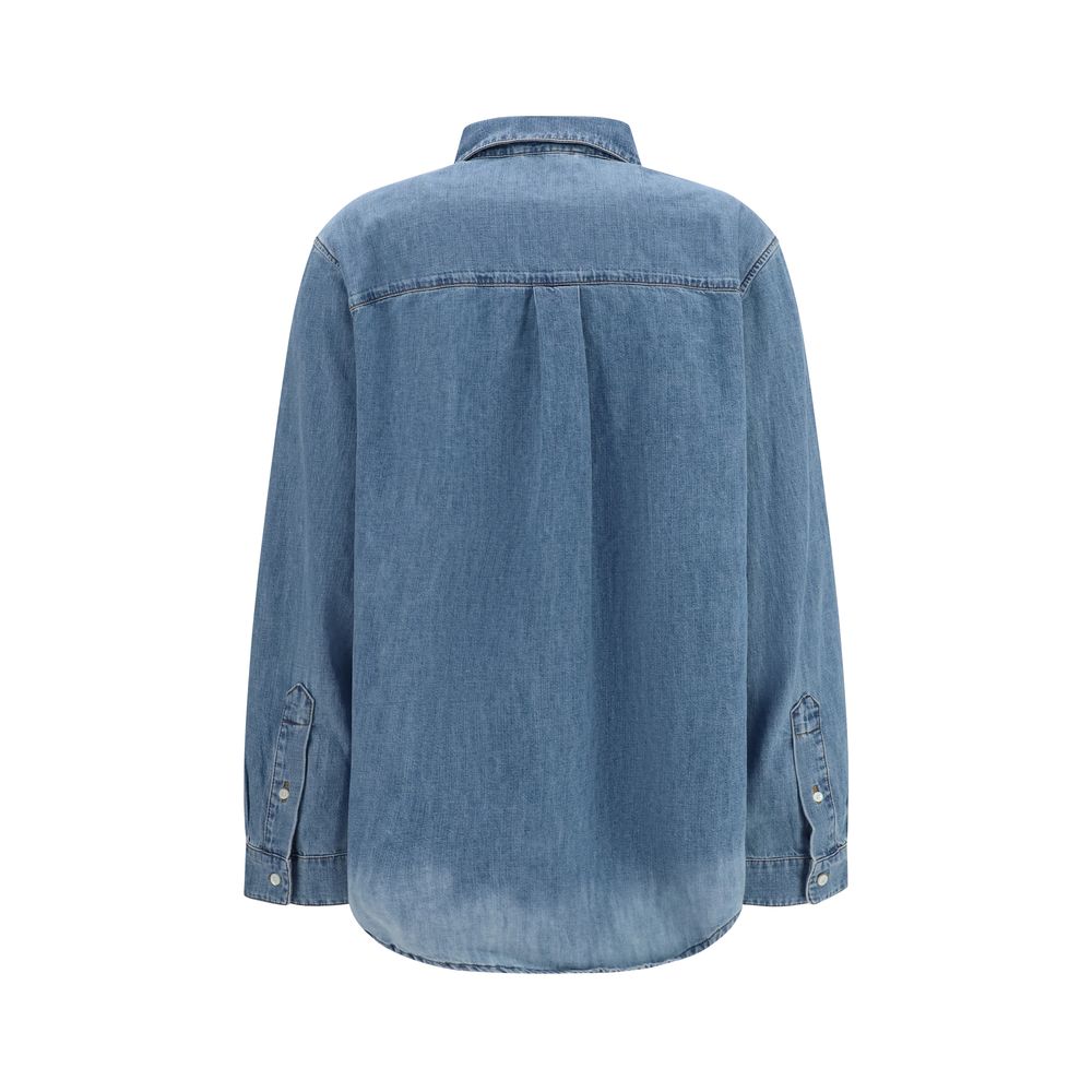 Miu Miu Blue Denim Shirt