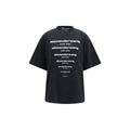 Alexander Wang Black Cotton T-Shirt