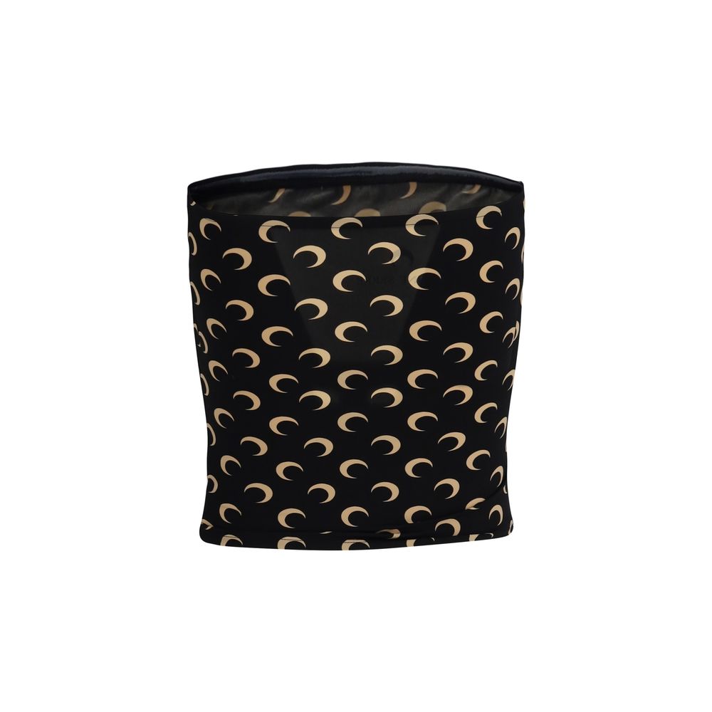 Marine Serre Black Polyamide Shirt