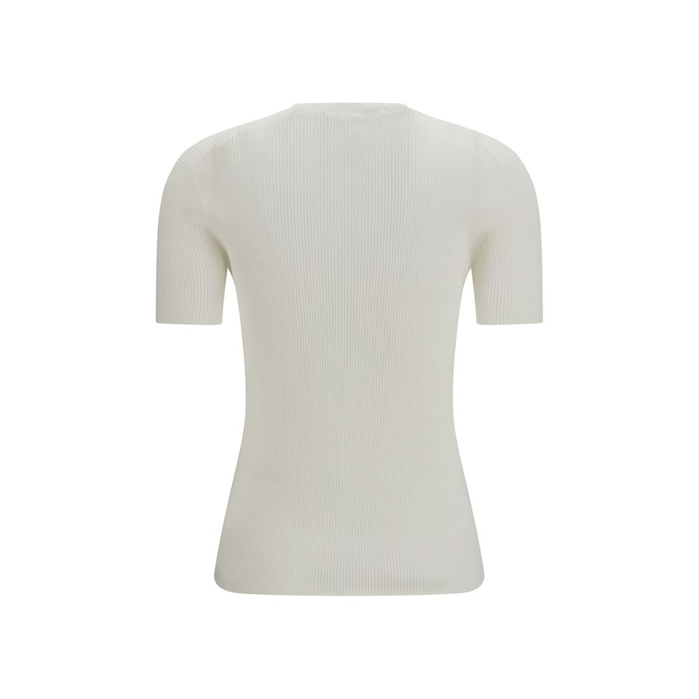 Fendi White Cotton Sweatshirt