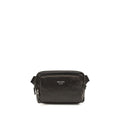 Prada Brown Calf Leather Bos Taurus Shoulder Bag