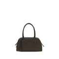 The Row Brown Calf Leather Bos Taurus Shoulder Bag