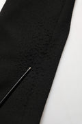 Dolce & Gabbana Black Logo Crest SingleBreasted Coat Blazer