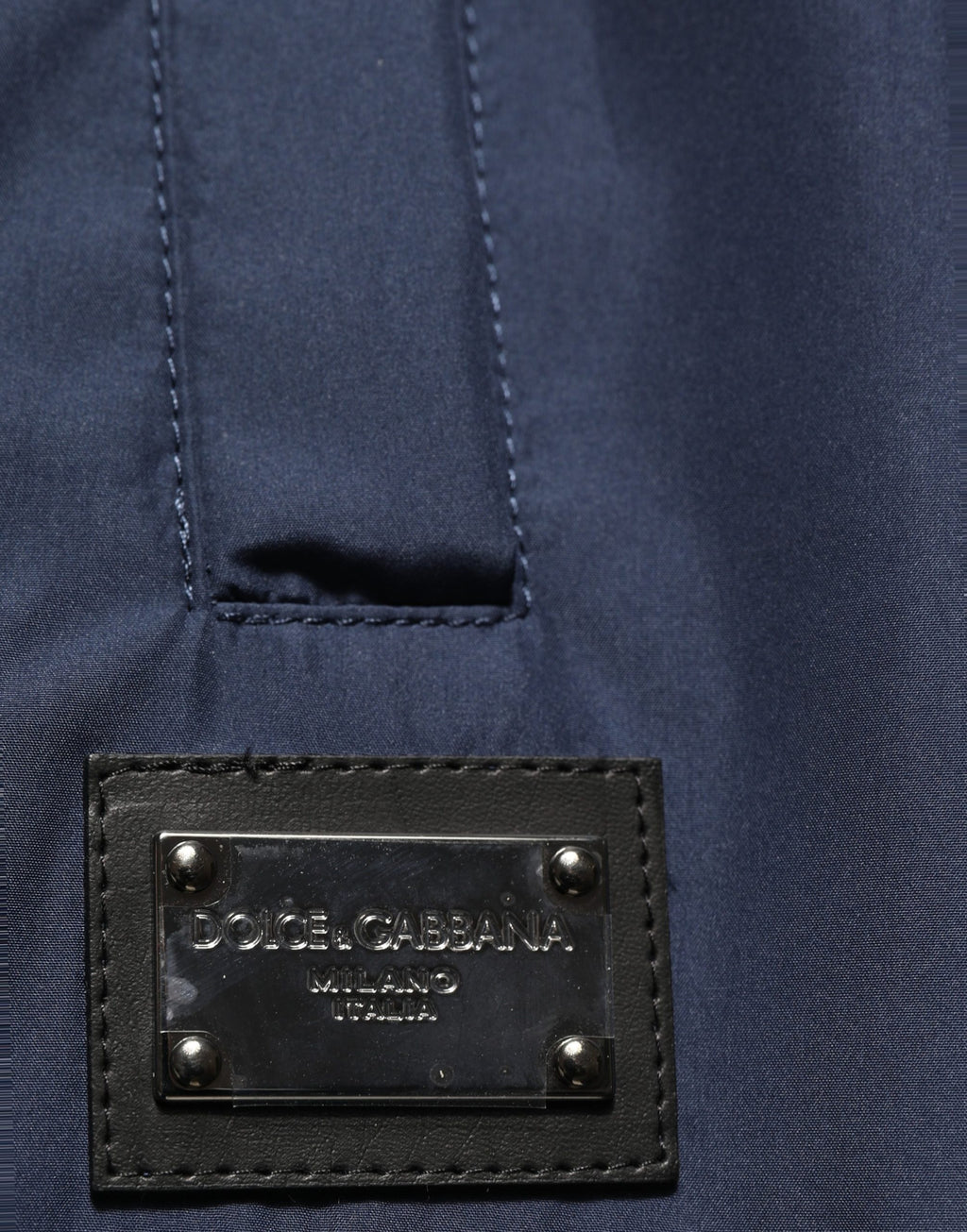 Dolce & Gabbana Dark Blue Polyester Jogger Sweatpants Pants