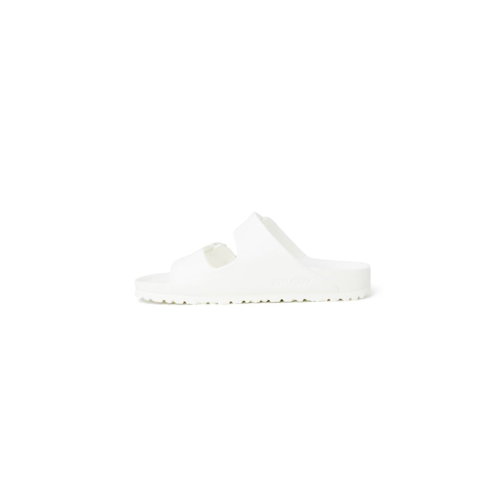 Birkenstock White Plastic Flat Sandals