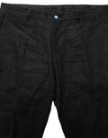 Dolce & Gabbana Black Linen Skinny Leg Dress Trouser Pants