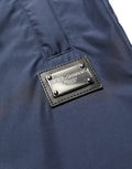 Dolce & Gabbana Dark Blue Polyester Jogger Sweatpants Pants