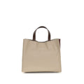 Marni Beige Calf Leather Bos Taurus Shoulder Bag