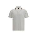 Gucci White Cotton Polo Shirt