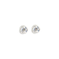 Self-Portrait Silver Brass Earrings