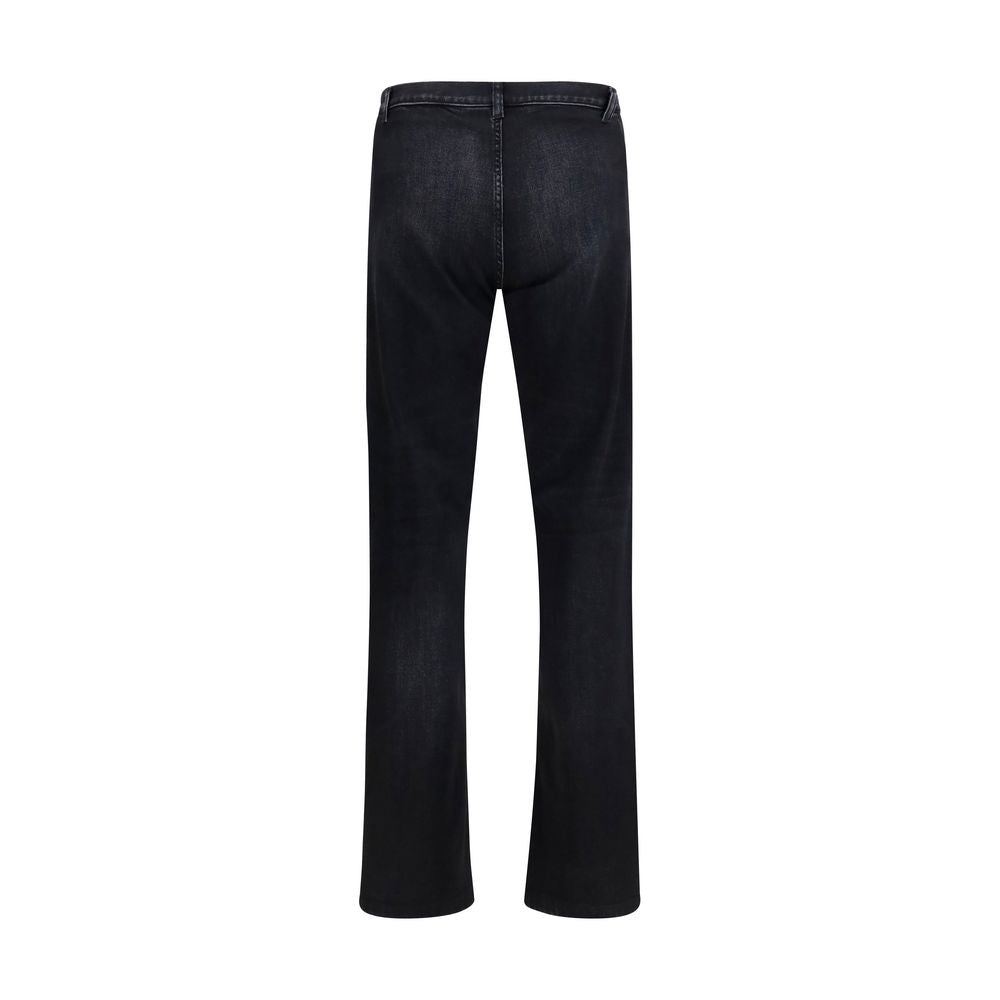 Gucci Black Cotton Flared Jeans
