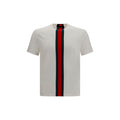 Gucci White Cotton T-Shirt