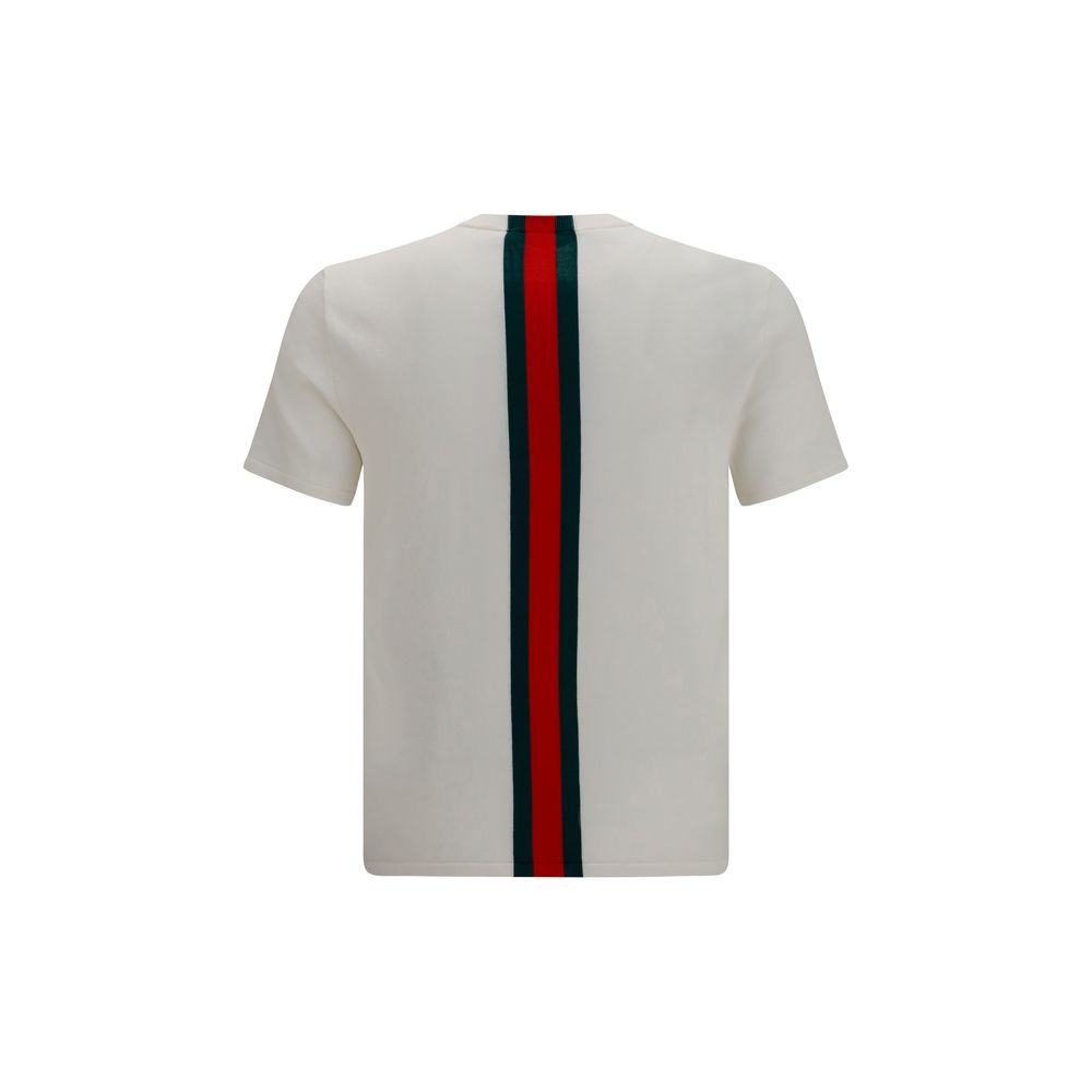 Gucci White Cotton T-Shirt