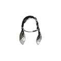 Alexander McQueen Black Silk Scarf