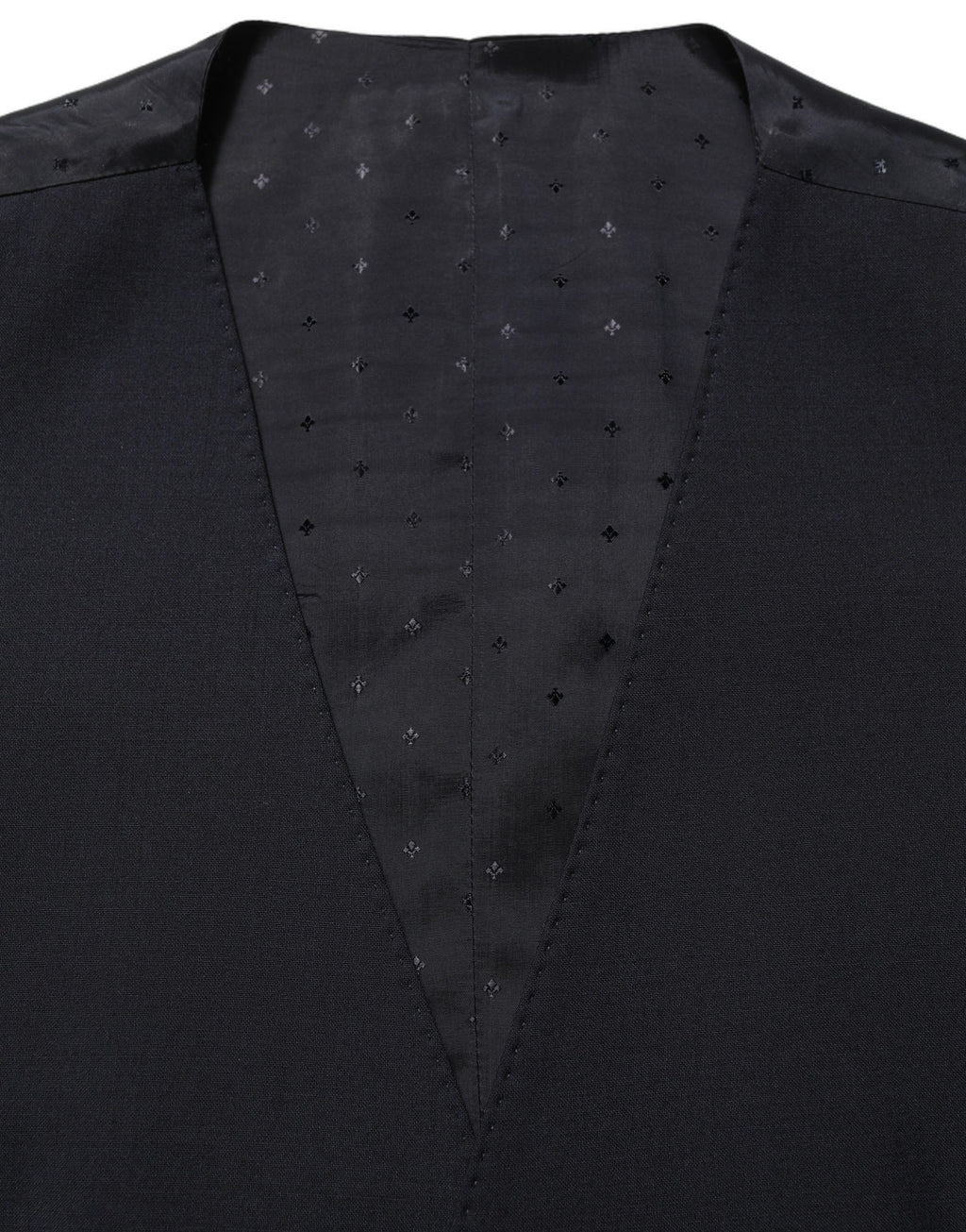 Dolce & Gabbana Black Wool Slim Fit Formal 3 Piece Men Suit