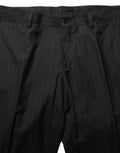 Dolce & Gabbana Dark Gray Stripes Slim Fit Formal 3 Piece Suit