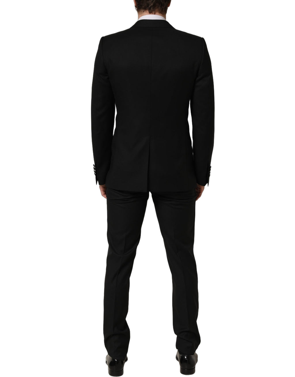 Dolce & Gabbana Dark Gray MARTINI Slim Fit Formal 3 Piece Suit