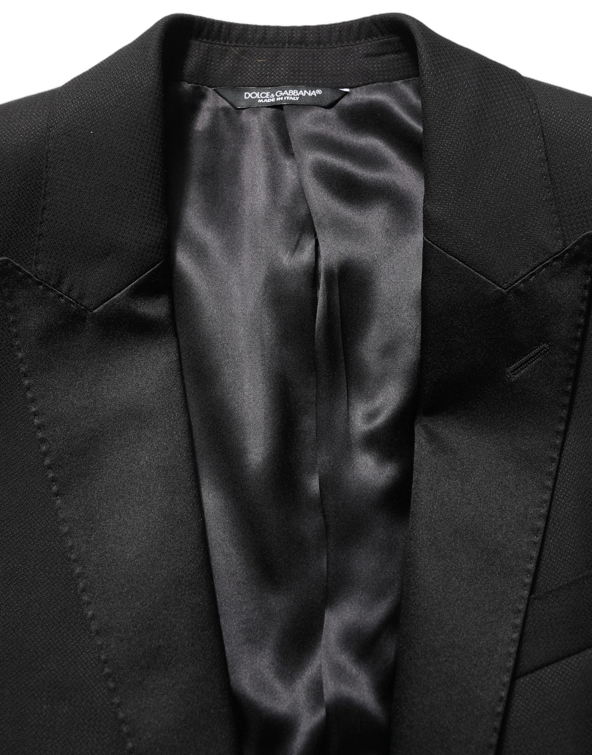 Dolce & Gabbana Dark Gray MARTINI Slim Fit Formal 3 Piece Suit
