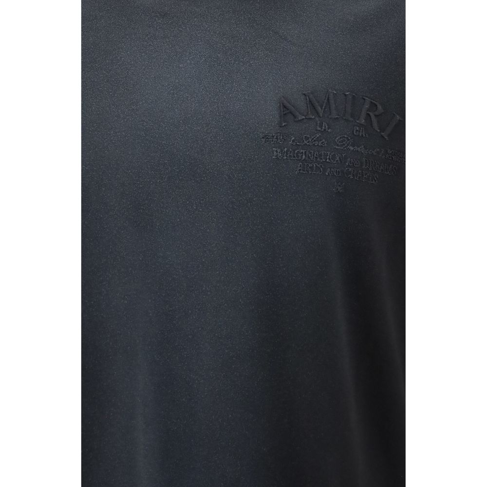 Amiri Black Cotton T-Shirt
