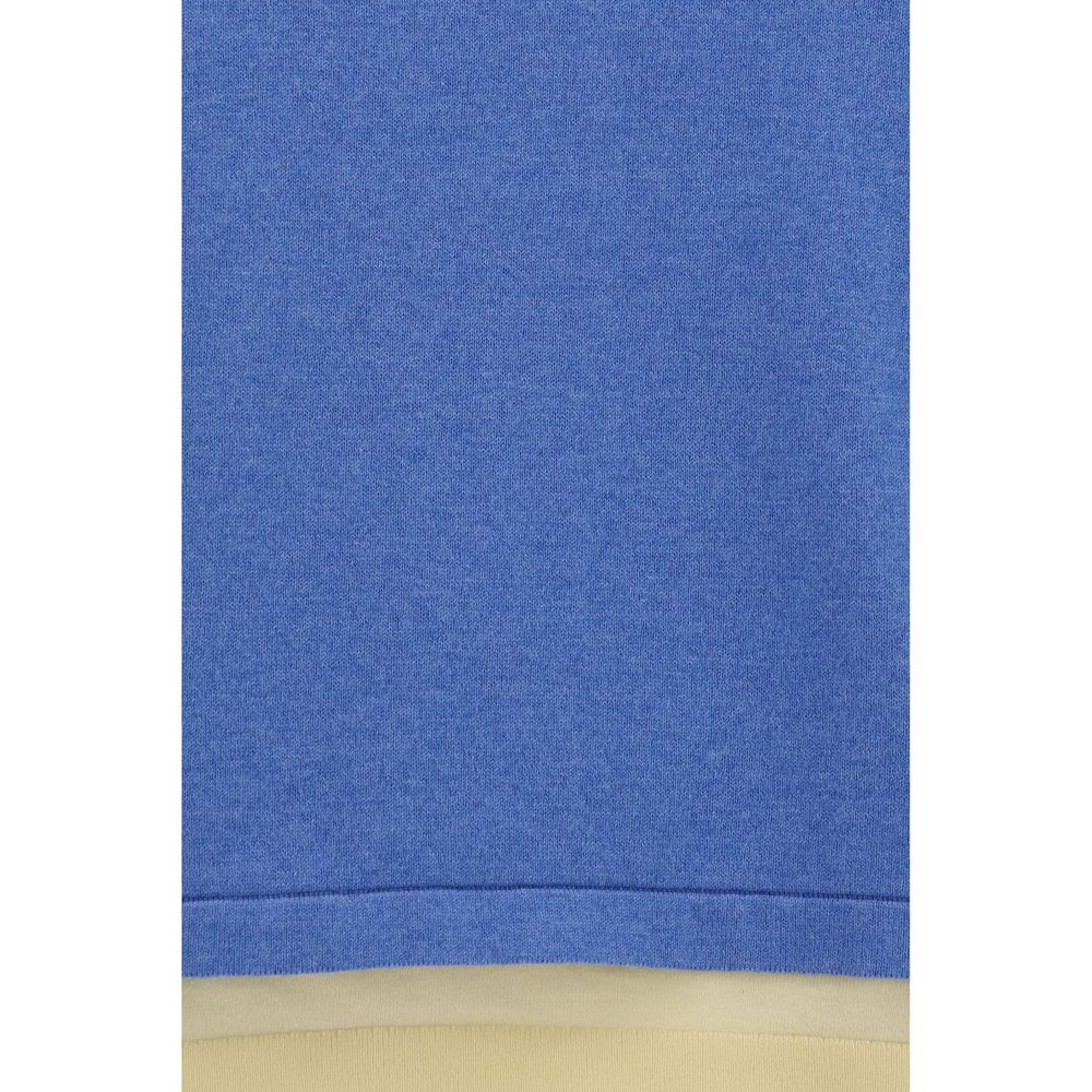 Guest in Residence Blue Cotton Sweatshirt
