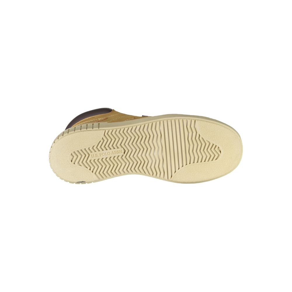 U.S. POLO ASSN. Brown Polyurethane Men's Sneaker