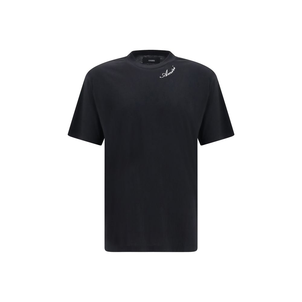 Amiri Black Cotton T-Shirt