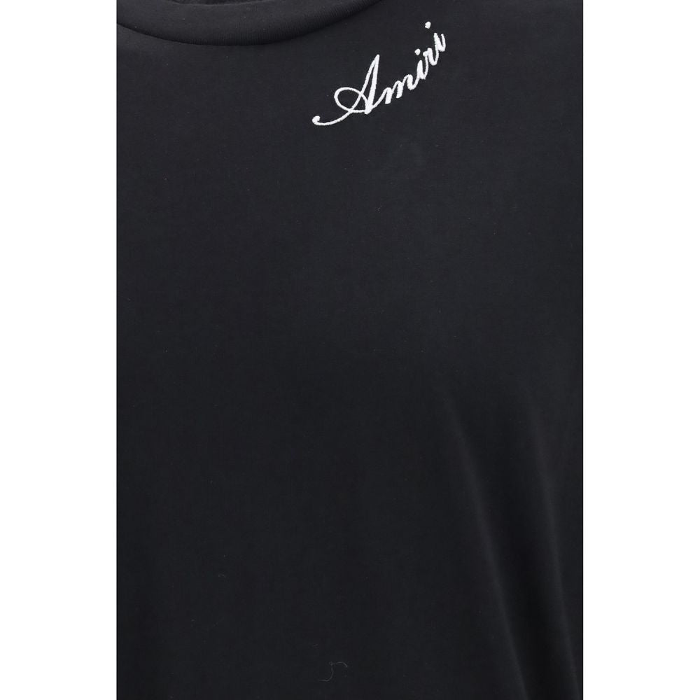 Amiri Black Cotton T-Shirt