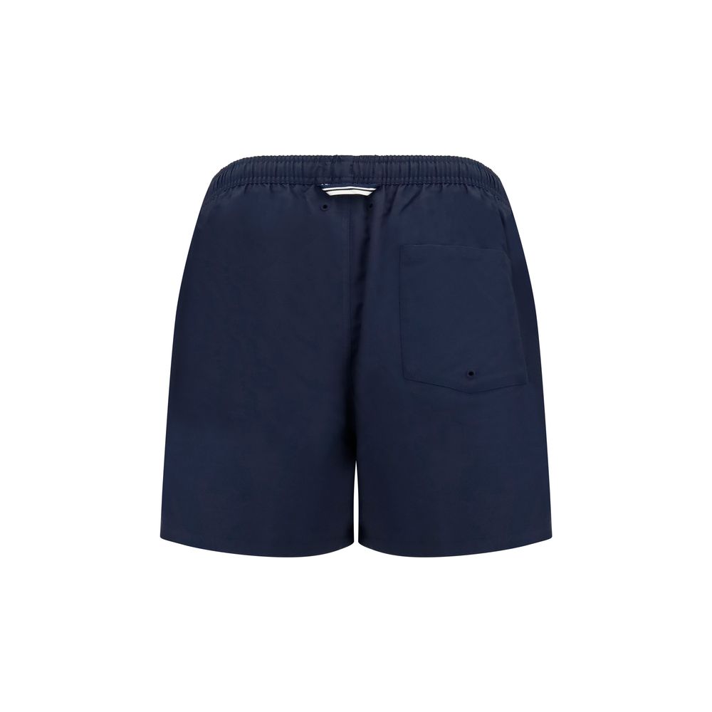 Fred Perry Blue Recycled Polyester Shorts