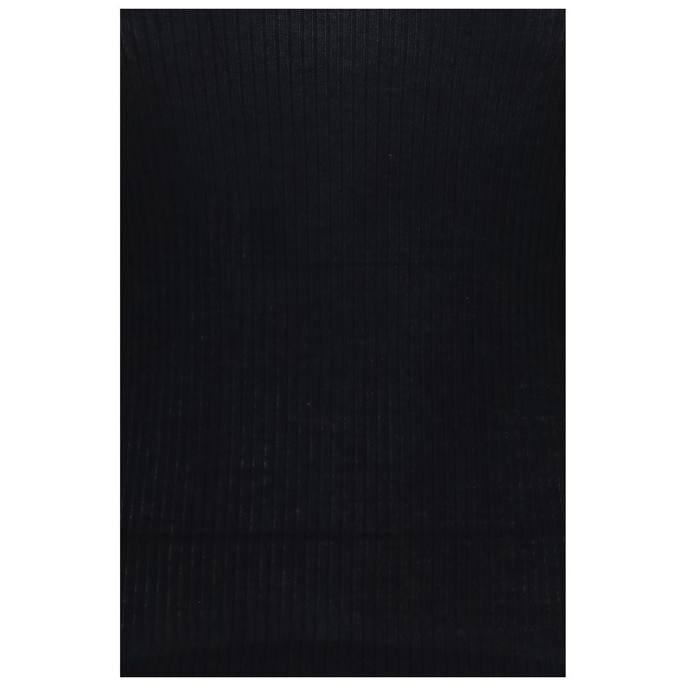 The Row Black Cotton Tank Tops