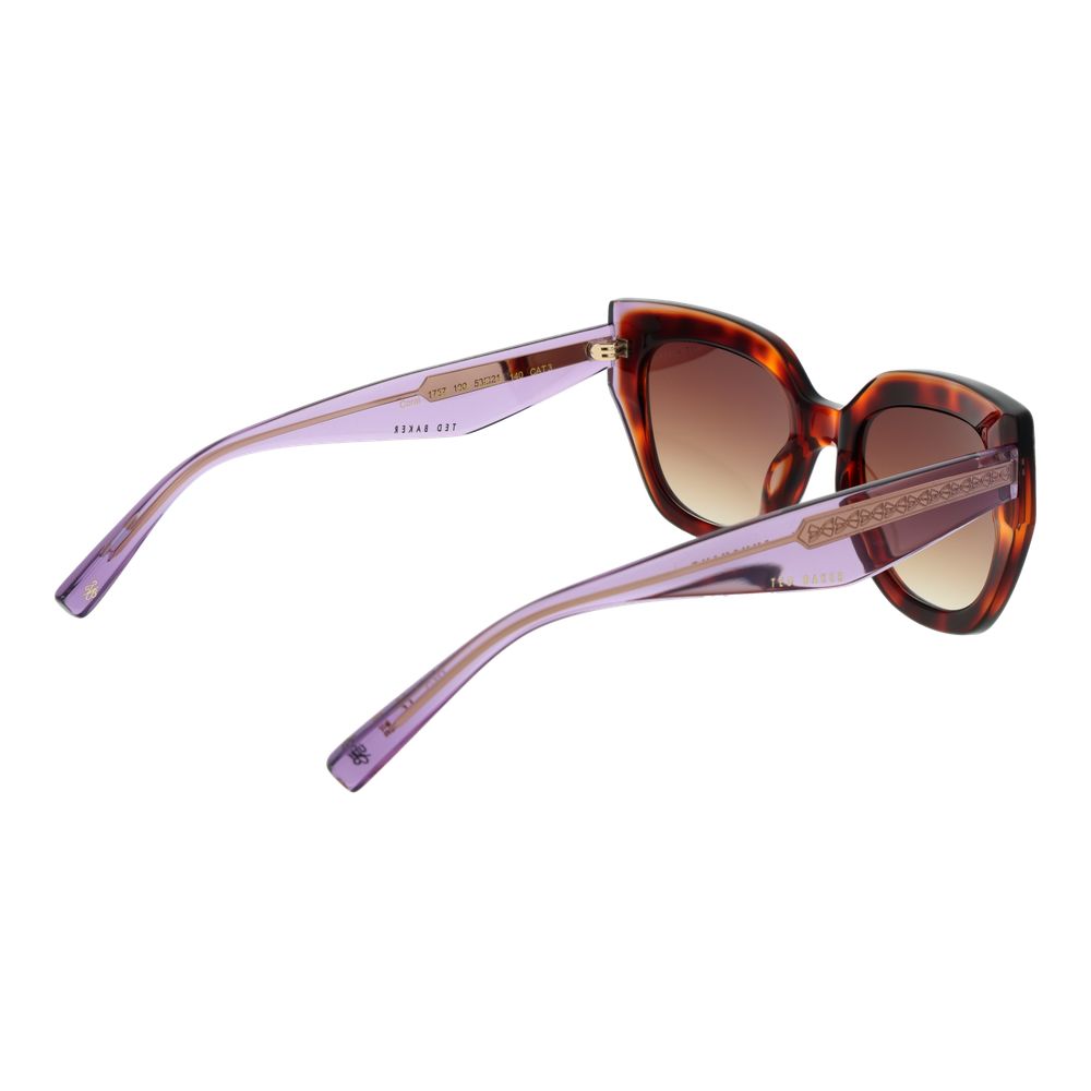 Ted Baker Brown Acetate Sunglasses