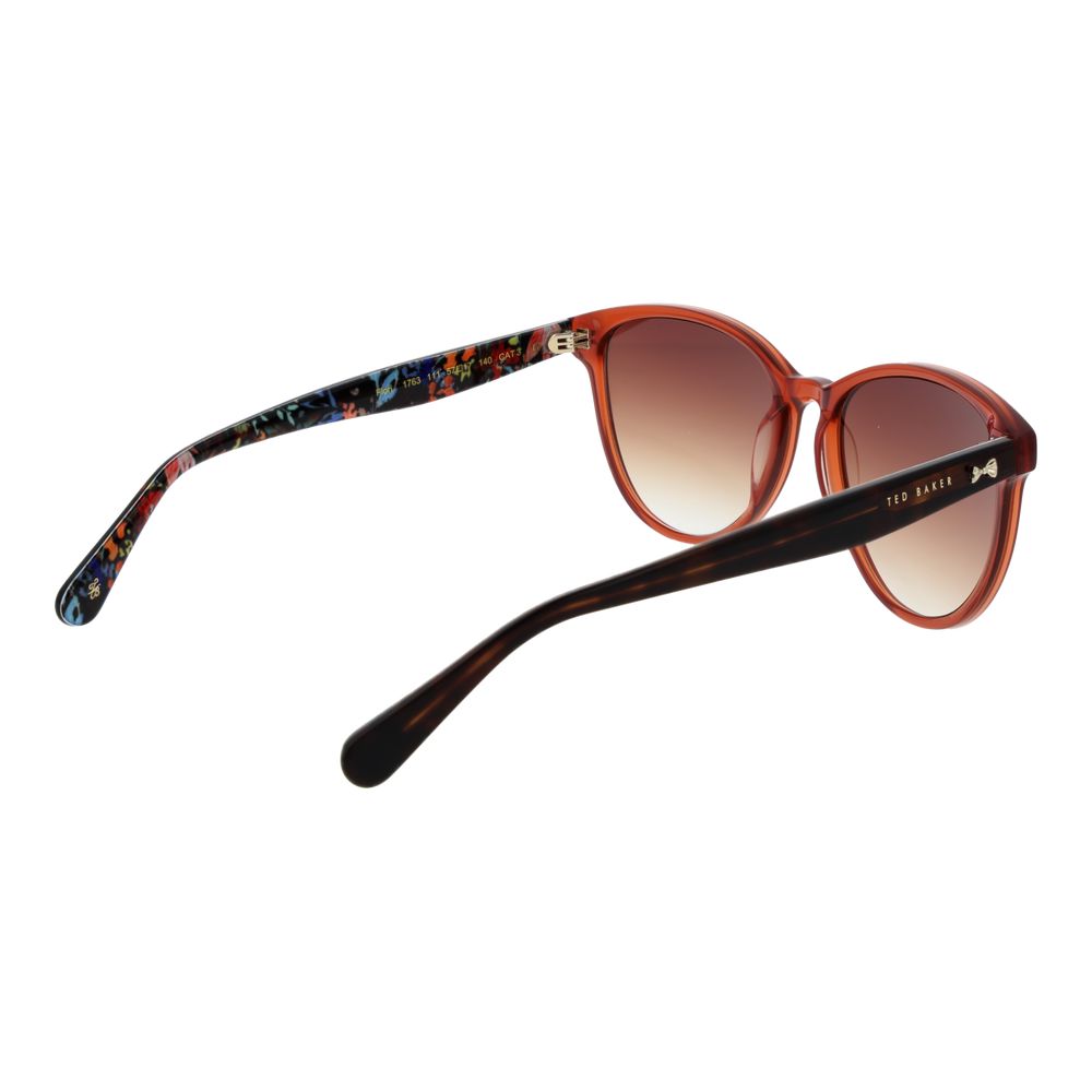 Ted Baker Brown Acetate Sunglasses