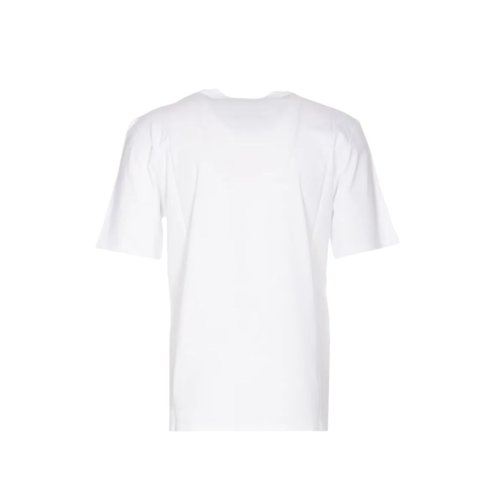 Moschino Couture White Cotton T-Shirt