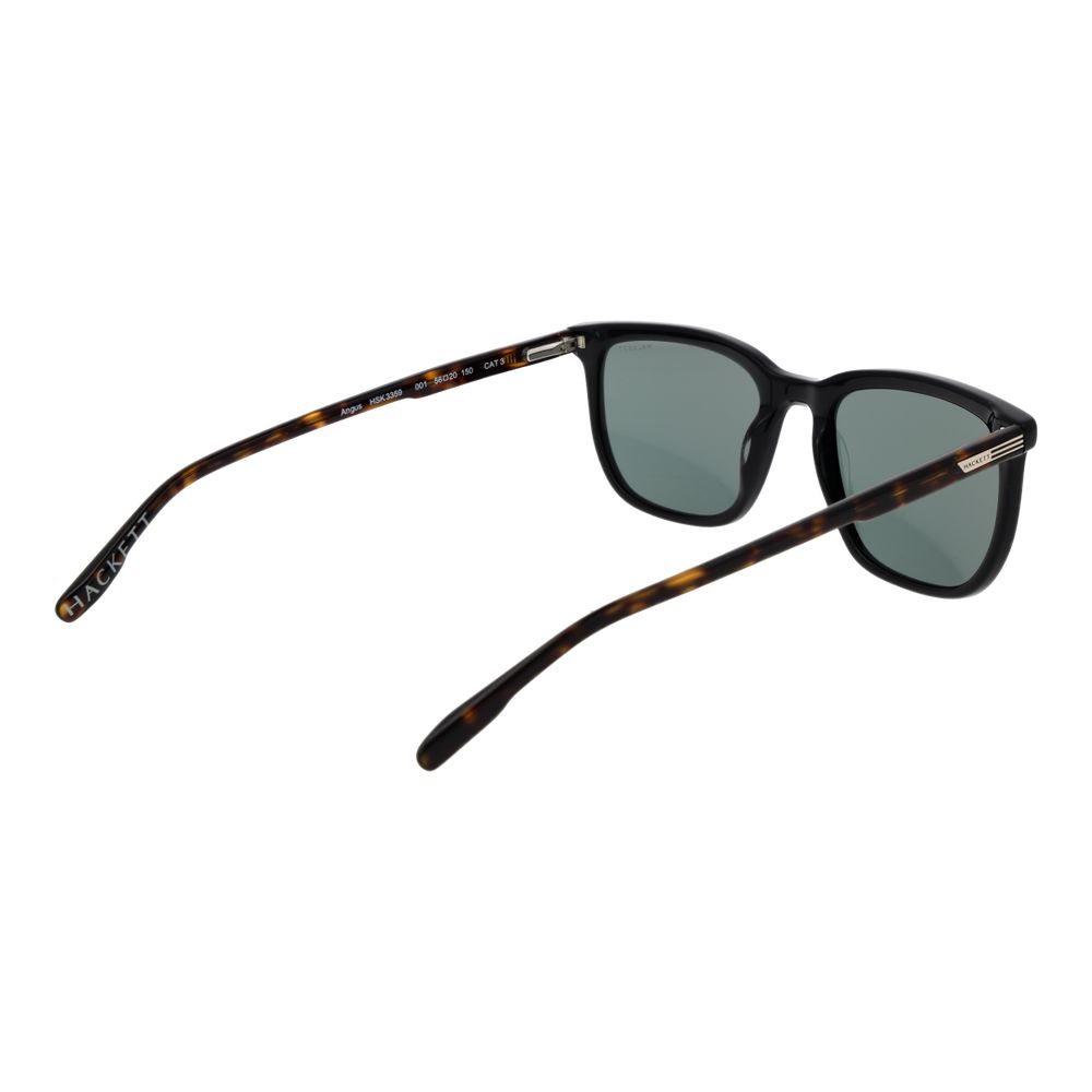 Hackett Black Acetate Sunglasses