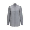 The Row Blue Cotton Dress Shirt