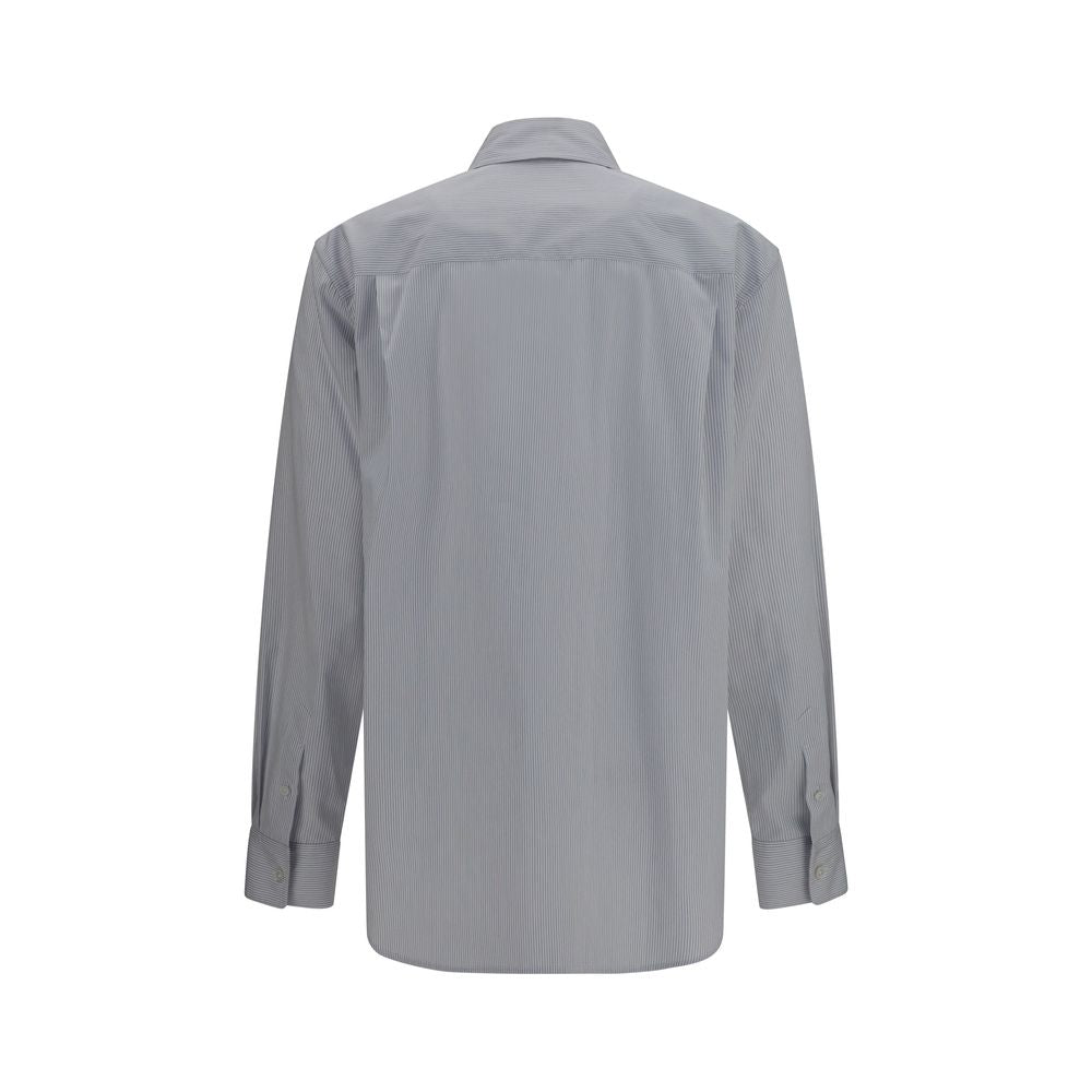 The Row Blue Cotton Dress Shirt