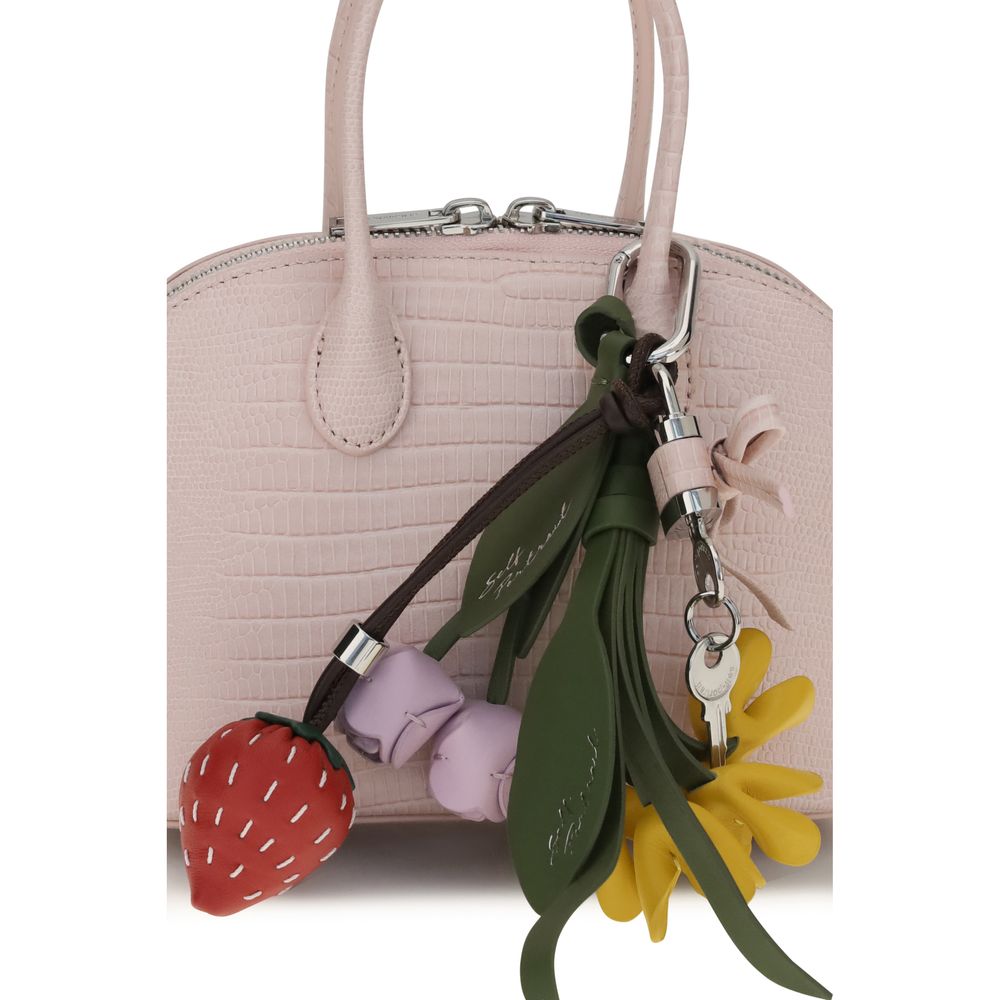 Self-Portrait Multicolor Calf Leather Bos Taurus Handbag