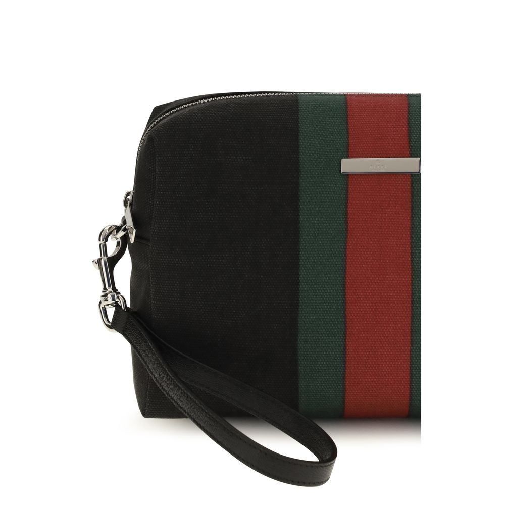 Gucci Black Cotton Handbag