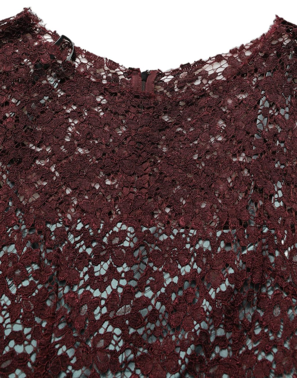 Dolce & Gabbana Multicolor Floral Lace Taffeta Pleated Midi Dress