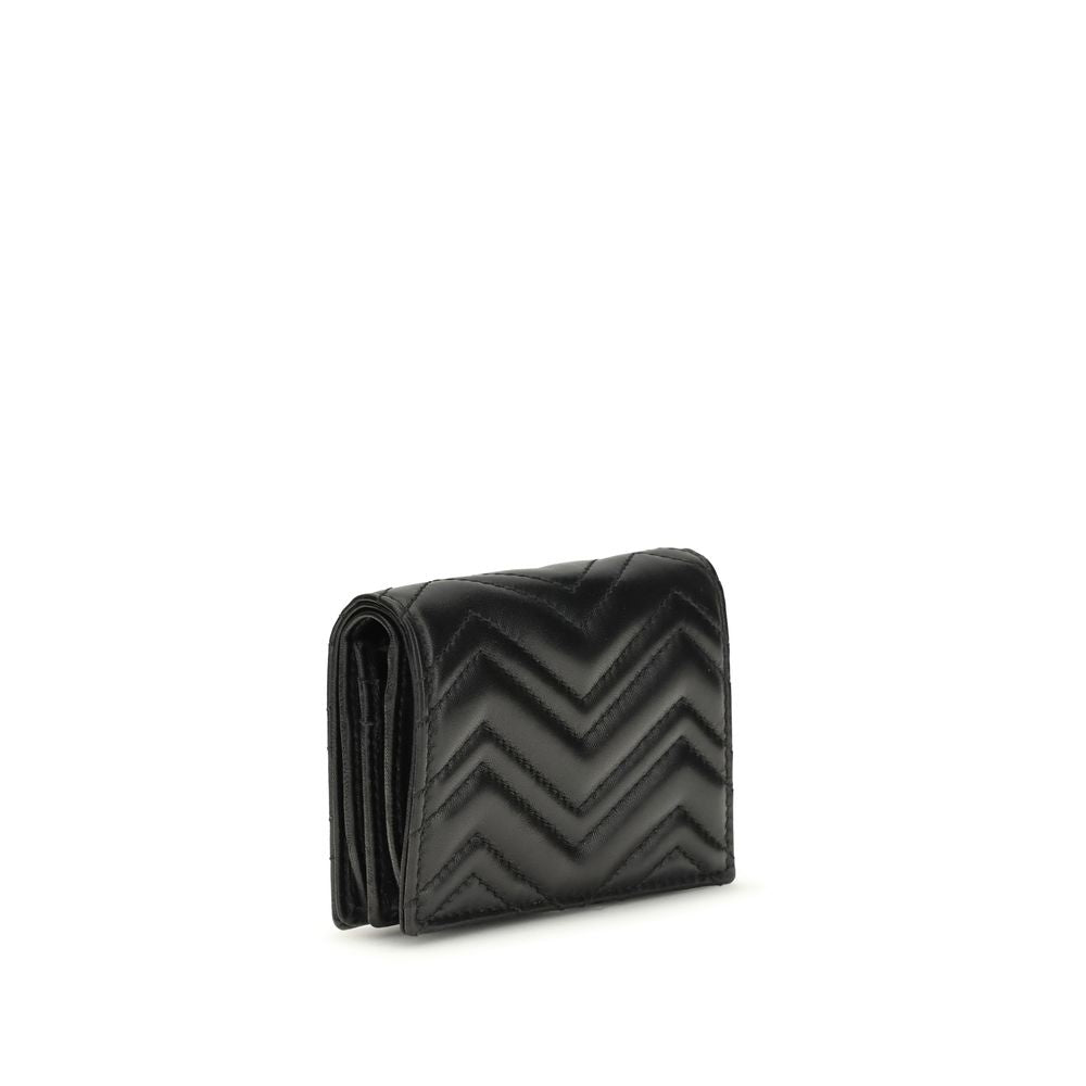 Gucci Black Lamb Ovis Aries Aries Wallet