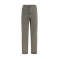 Brunello Cucinelli Bicolor Cotton Jeans Denim