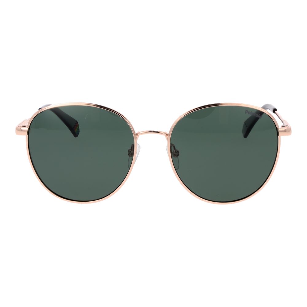 Polaroid Rose Gold Metal Sunglasses
