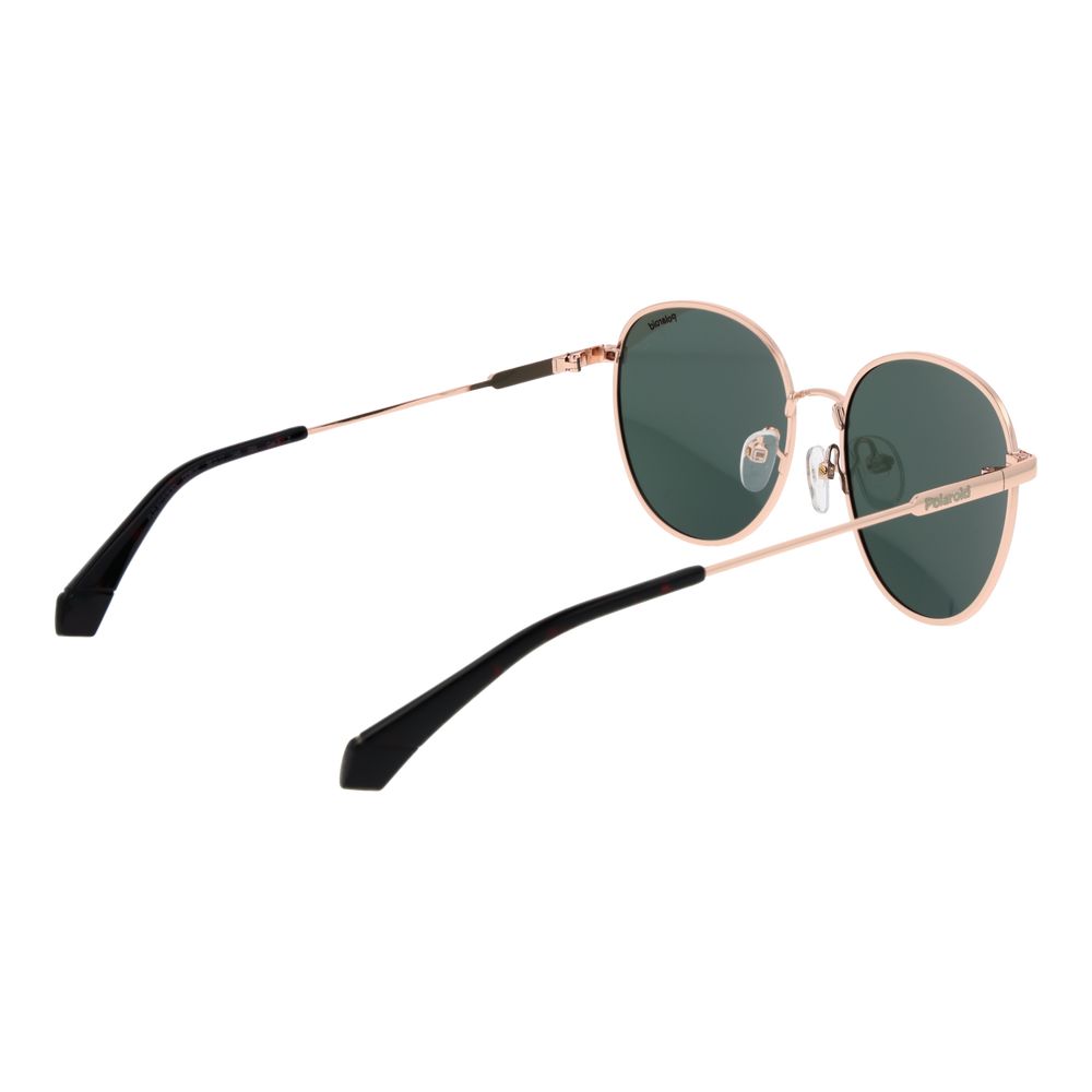 Polaroid Rose Gold Metal Sunglasses